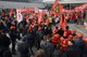 Warnstreik beim Benz in Mannheim