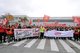 Warnstreik beim Benz in Mannheim