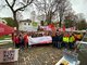 Aktion vor Suedwestmetall
