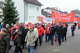 Proteste bei Borg Warner 