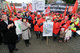 Proteste bei Borg Warner 