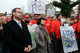 Proteste bei Borg Warner 