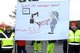 Warnstreik beim Benz