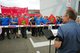 Protest bei Bombardier 