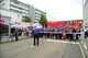 Protest bei Bombardier 