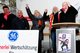 Demo bei GE in Stuttgart
