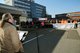 Protestaktion der Bombardier-Beschaeftigten