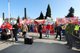 Protestaktion der Bombardier-Beschaeftigten