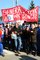 Protestaktion der Bombardier-Beschaeftigten