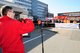 Protestaktion der Bombardier-Beschaeftigten