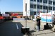 Protestaktion der Bombardier-Beschaeftigten