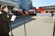 Protestaktion der Bombardier-Beschaeftigten