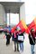 Demo zur ALSTOM/GE-Zentrale