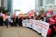Demo zur ALSTOM/GE-Zentrale