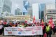 Demo zur ALSTOM/GE-Zentrale