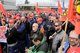 Warnstreikauftakt bei Daimler, EvoBus und Transco Mannheim