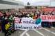 Warnstreikauftakt bei Daimler, EvoBus und Transco Mannheim
