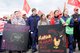 Warnstreikauftakt bei Daimler, EvoBus und Transco Mannheim