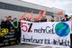 Warnstreikauftakt bei Daimler, EvoBus und Transco Mannheim