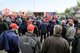 Warnstreikauftakt bei Daimler, EvoBus und Transco Mannheim