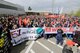 Warnstreikauftakt bei Daimler, EvoBus und Transco Mannheim
