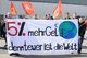 Warnstreikauftakt bei Daimler, EvoBus und Transco Mannheim