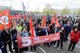Warnstreikauftakt bei Benz+Evobus+Transco_Spaetschicht