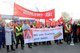 Warnstreikauftakt bei Benz+Evobus+Transco_Spaetschicht