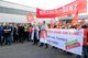 Warnstreikauftakt bei Benz+Evobus+Transco_Spaetschicht