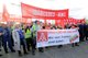 Warnstreikauftakt bei Benz+Evobus+Transco_Spaetschicht