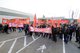 Warnstreikauftakt bei Benz+Evobus+Transco_Spaetschicht