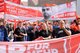 Warnstreik bei Caterpillar Mannheim