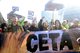 Demo gegen CETA in Strassburg