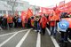 Warnstreik beim Benz