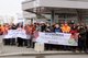 Warnstreik bei Bombardier in Mannheim 