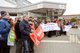 Warnstreik bei Bombardier in Mannheim 