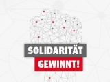 Solidaritaet gewinnt!